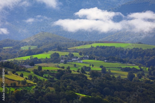 Bagneres-de-Bigorre French countryside photo