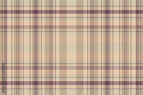 Tartan plaid pattern with texture and warm color.