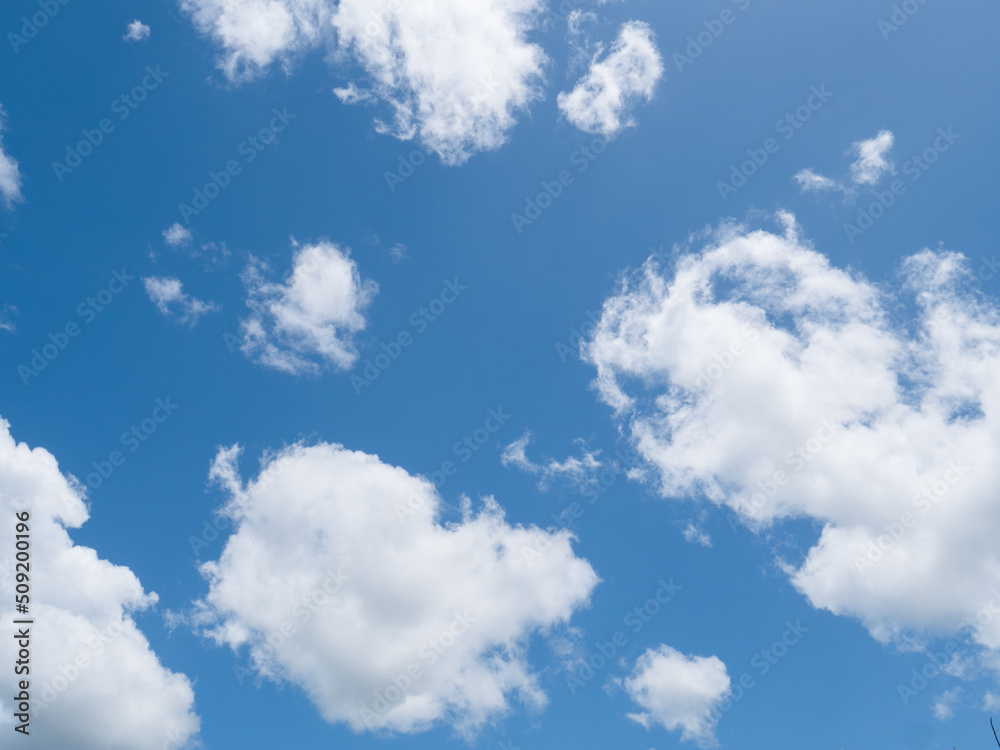 Blue sky with white clouds day time nature background. Blue sky with white clouds day time nature background.