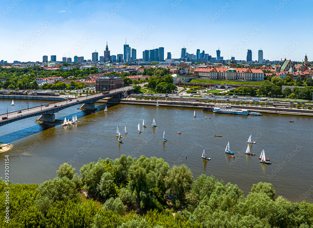 Warszawa - Regaty na Wiśle