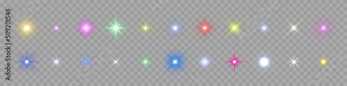 Slika na platnu Sparkle light stars