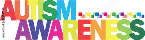 autism awareness colorful logo