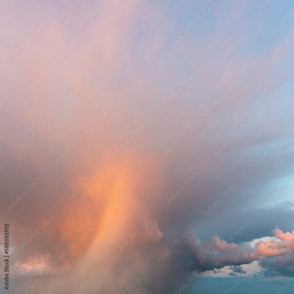 Fantastic clouds at sunrise Fantastic clouds at sunrise