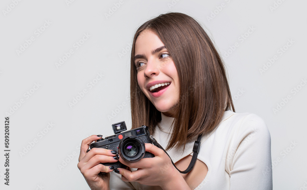 Girl with a cameras. Woman holding camera. Girl using a camera photo. Photographer camera photo, photographing girl joy make photography taking concept Girl with a cameras. Woman holding camera. Girl using a camera photo. Photographer camera photo, photographing girl joy make photography taking concept