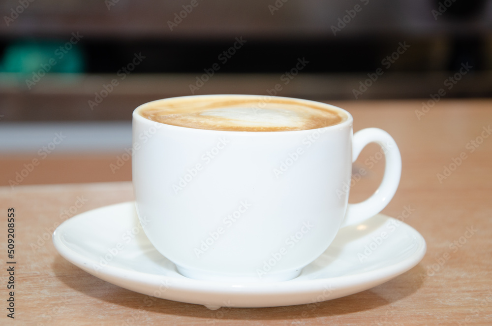 Blank white  AND COLOR mug mockup photo with rustic wood background 