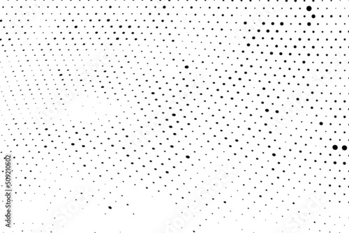 Valokuva Abstract halfton texture in black and white