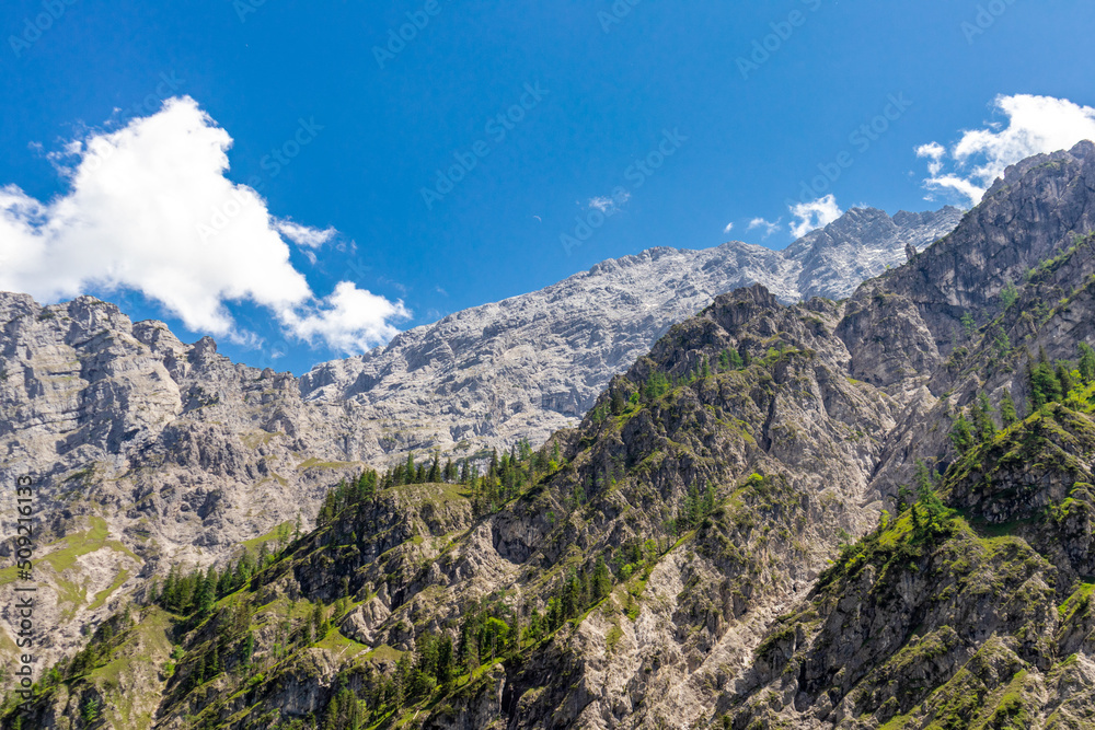 Schöne Erkundungstour entlang des Berchtesgadener Voralpenlandes - Wimbachtal - Bayern - Deutschland