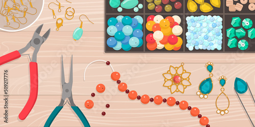 Handmade fashion jewellery and tools