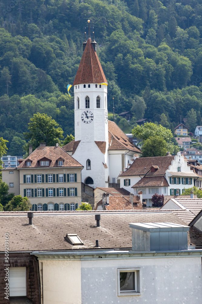 church of the holy trinity in Thun Switzerland