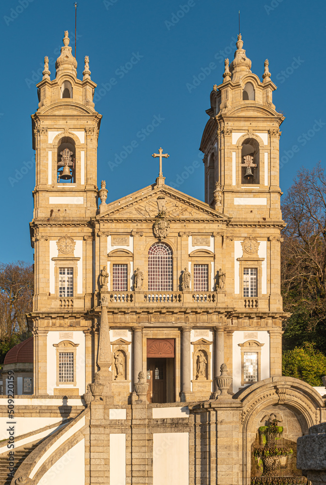 Sanctuary of Bom Jesus do Monte (also known as Sanctuary of Bom Jesus de Braga) is located in Tenoes parish, in the city, county and district of Braga, Portugal