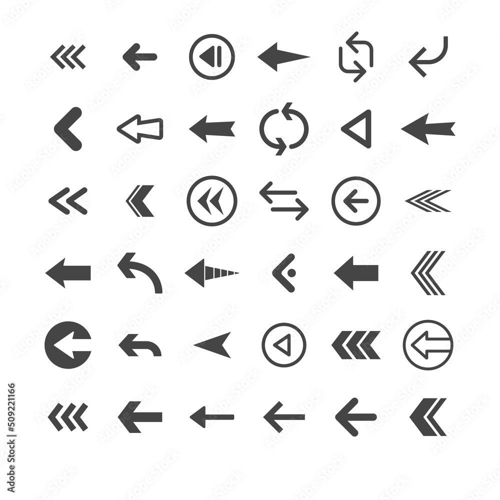Arrow set collection. Arrows vector set icons. Arrow set collection. Arrows vector set icons.