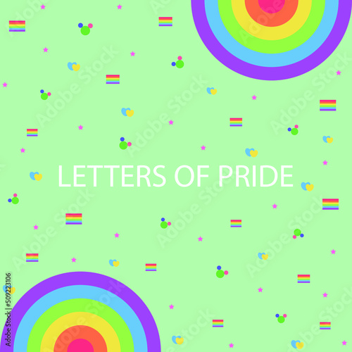 Background PRIDE,May everyone believe in love and feelings.LGBT