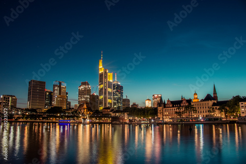 city skyline at night © musiphotography