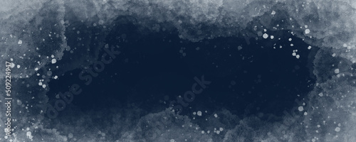 water splash on dark blue background