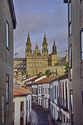 View of Santiago de Compostela