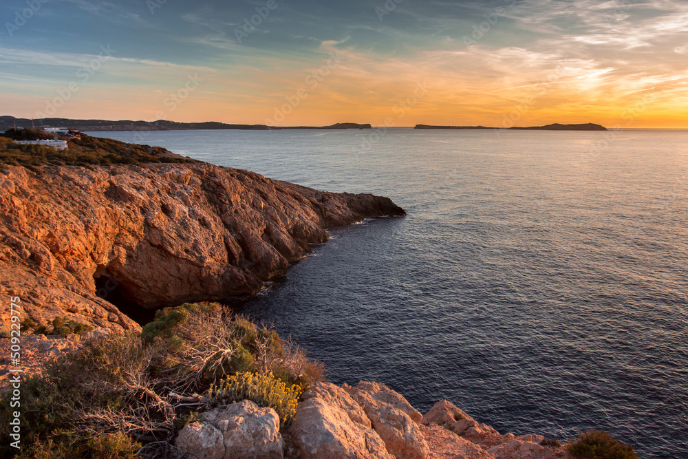 Zachód słońca ,Ibiza.
