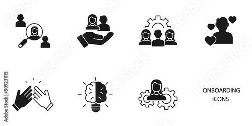 onboarding icons set . onboarding pack symbol vector elements for infographic web