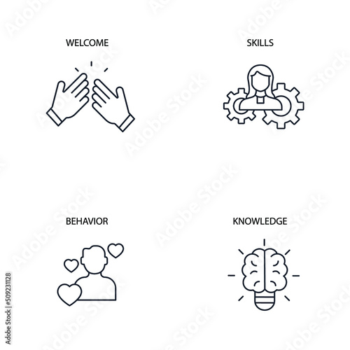 onboarding icons set . onboarding pack symbol vector elements for infographic web