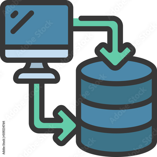 Move Data Icon
