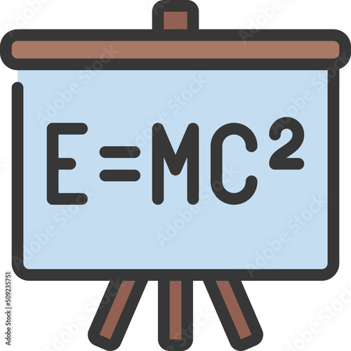 Equation Chalkboard Icon