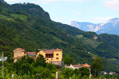 Schloss Trauttmansdorff in den Meraner Talkessel