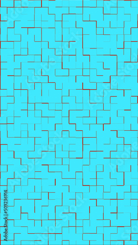 Creative design blue tiles background