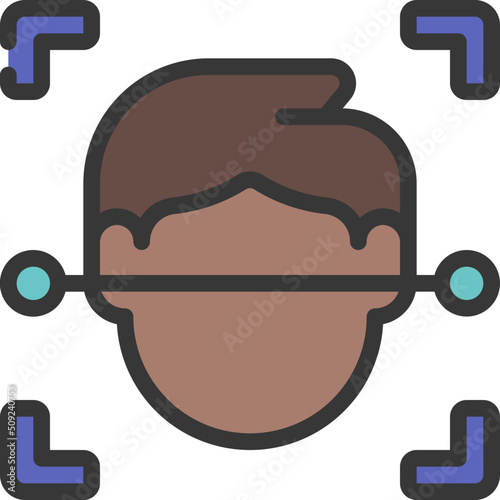 Facial Scan Icon