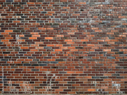 red brick wall background texture