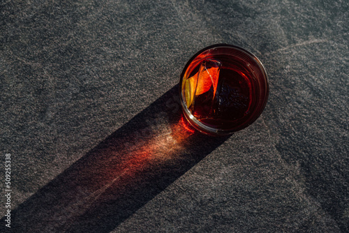 Vászonkép glass of negroni