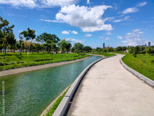 Taichung Central Park. Xitun District Shuinan Economic and Trade Area. The second largest park in Taiwan. photo