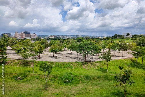 Taichung Central Park. Xitun District Shuinan Economic and Trade Area. The second largest park in Taiwan. photo