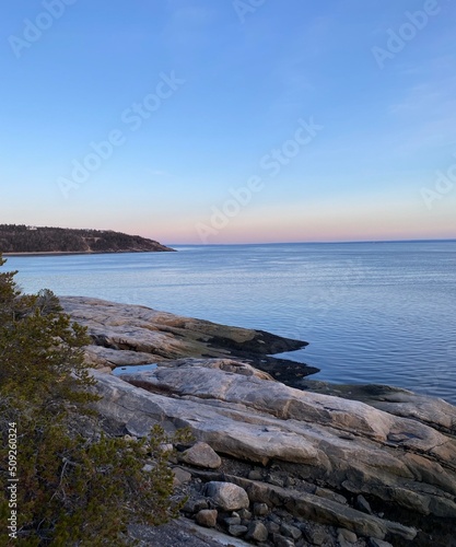 Paysages canadiens, levers et couchers de soleil