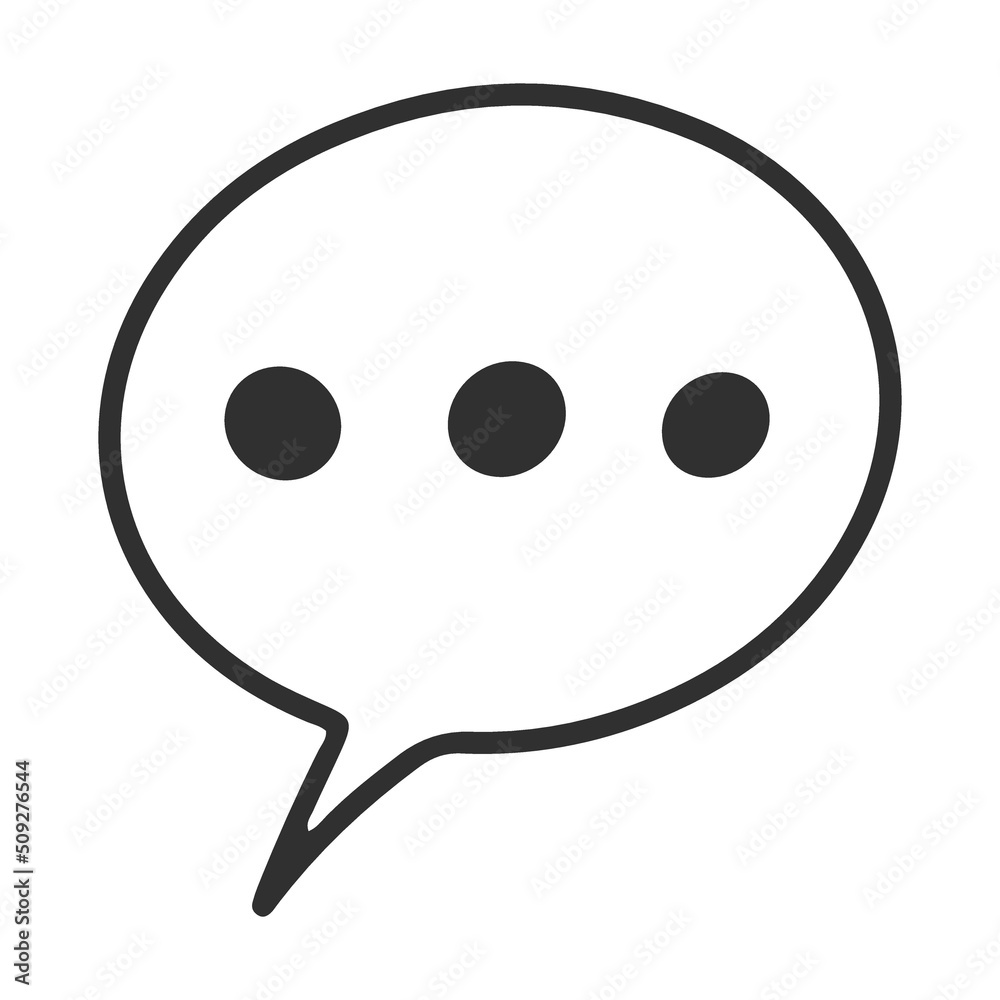 cloud with ellipsis waiting for continuation of conversation. Men and women chatting with dialog bubbles and gestures. Vector illustration for communication cloud with ellipsis waiting for continuation of conversation. Men and women chatting with dialog bubbles and gestures. Vector illustration for communication