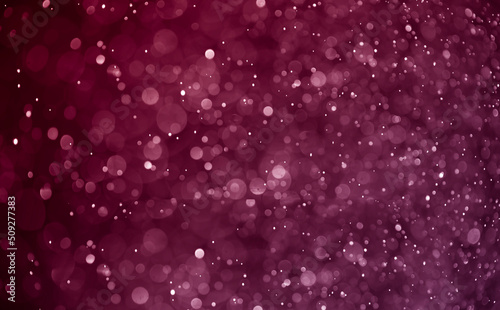 Purple gradient glitter blurred light background.