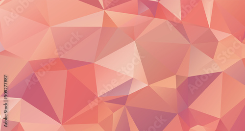orange Color polygon background or frame. Abstract Rectangle Geometrical Background. Geometric design for business presentations or web
