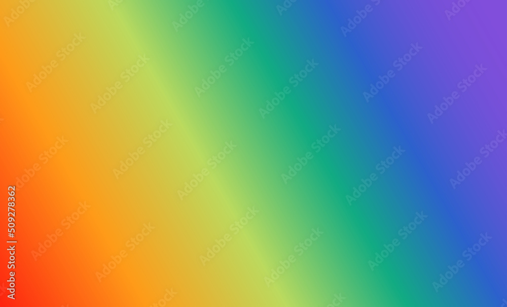 Diagonal rainbow color gradient background banner vector template. Happy LBGT people pride month symbol.