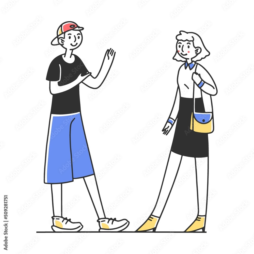 People waiting in line for service vector illustration. Customers standing in queue for payment. Cashier providing service for clients. Shopping in store People waiting in line for service vector illustration. Customers standing in queue for payment. Cashier providing service for clients. Shopping in store