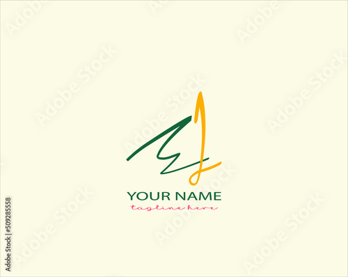 Logo vector of EL initial handwriting