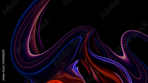 Luxury abstract for a mobile screen concept, phone desktop and wallpaper, background, Color  abstract illustration made of purple colored oil paint on background,  background 3d render,