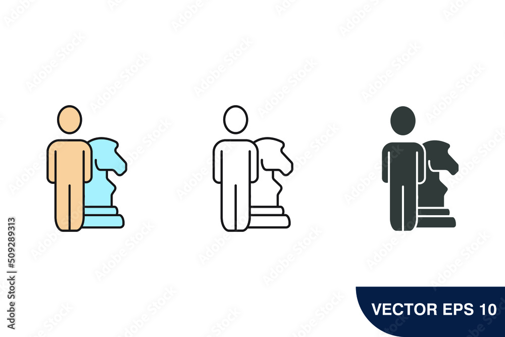 strategy icons symbol vector elements for infographic web strategy icons symbol vector elements for infographic web