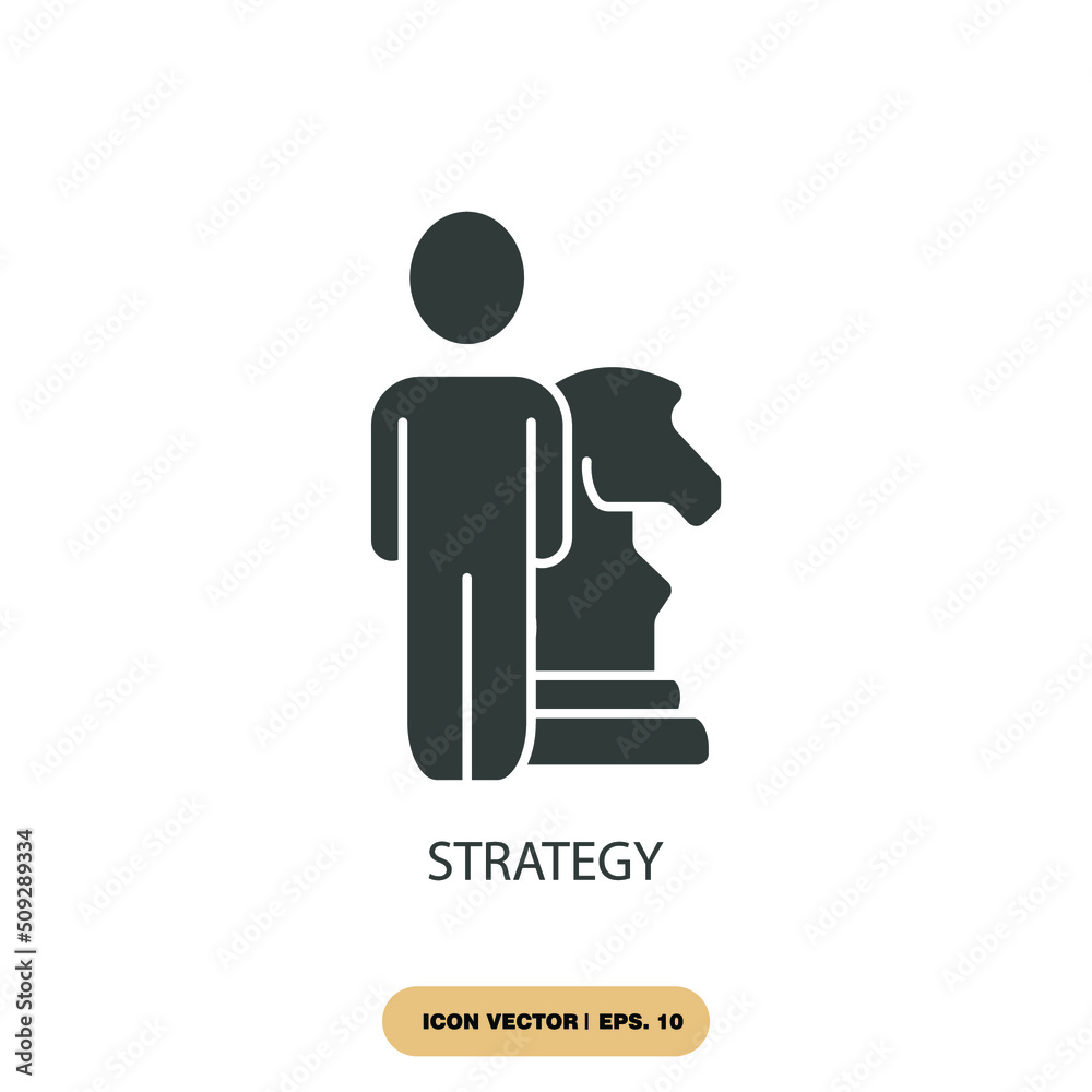 strategy icons symbol vector elements for infographic web strategy icons symbol vector elements for infographic web
