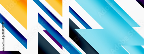 Free Download Dynamic lines background. Wallpaper for concept of AI technology, blockchain, communication, 5G, science, business and technology - GFXLoad