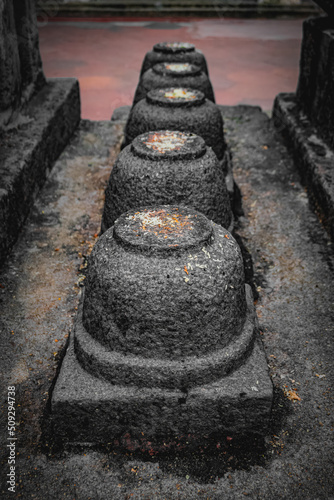 Sthalasayana Perumal Temple is at Mahabalipuram or Mamallapuram, South india. Constructed in the Dravidian style of architecture, the temple is glorified in the Divya Prabandha of Lord Perumal. photo