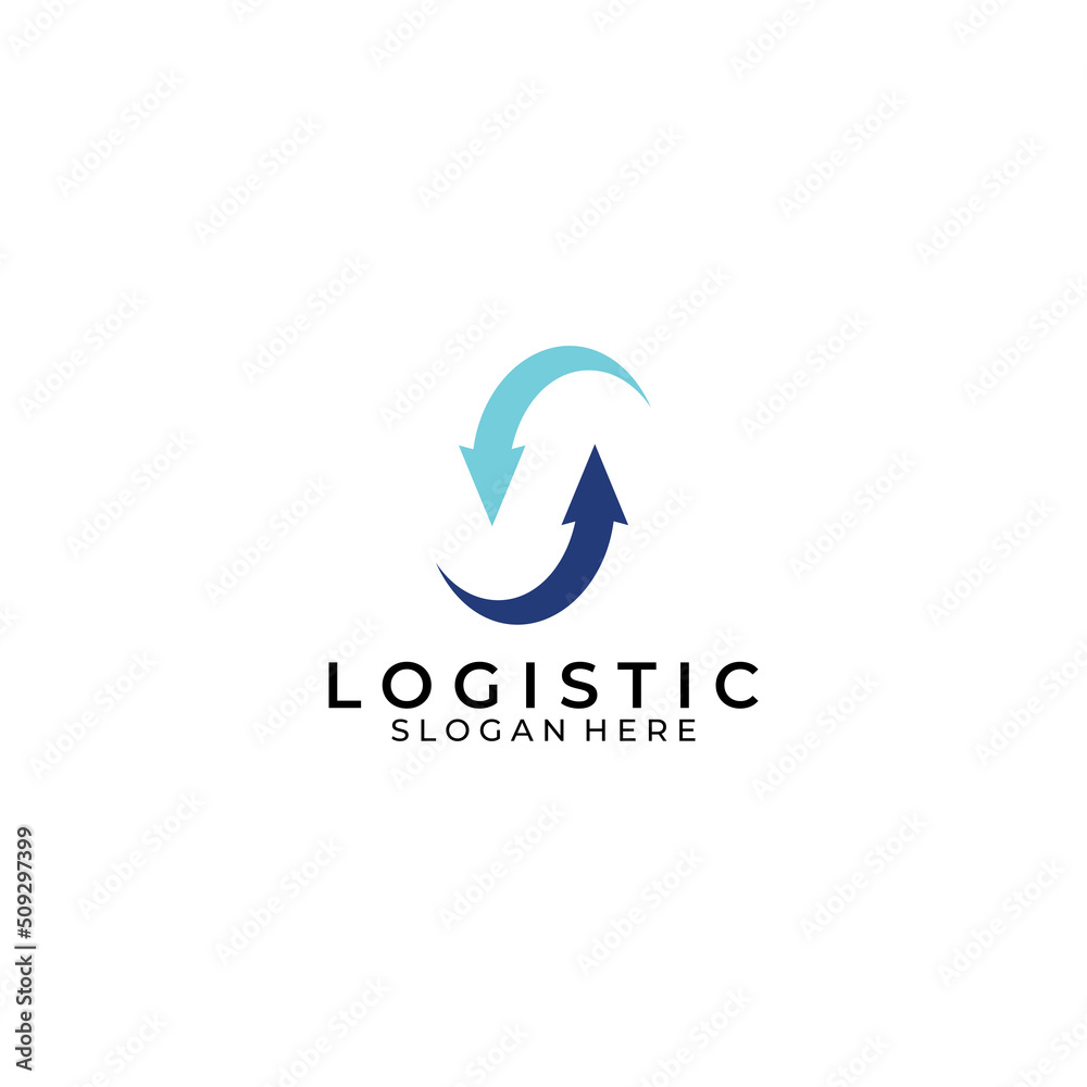 Logistics company vector logo, arrow icon logo, fast digital delivery logo. Using simple and easy logo vector editing. Logistics company vector logo, arrow icon logo, fast digital delivery logo. Using simple and easy logo vector editing.