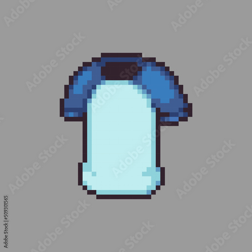 Flexible Editable vector t-shirt pixel art for game development, graphic design, website assets and more.