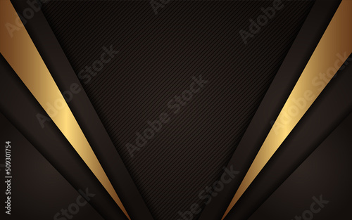 Luxury brown and golden gradient background