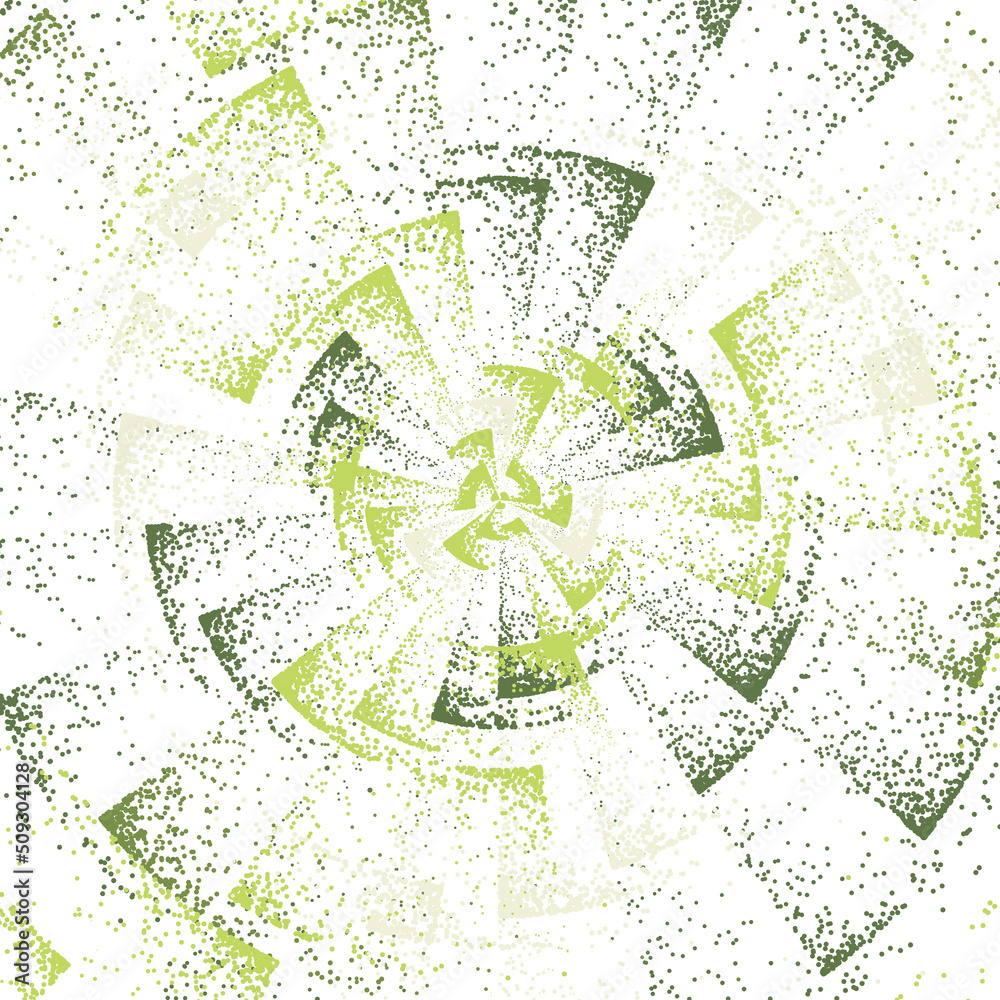 Obraz premium Noise gradient swirl algorithm implementation illustration