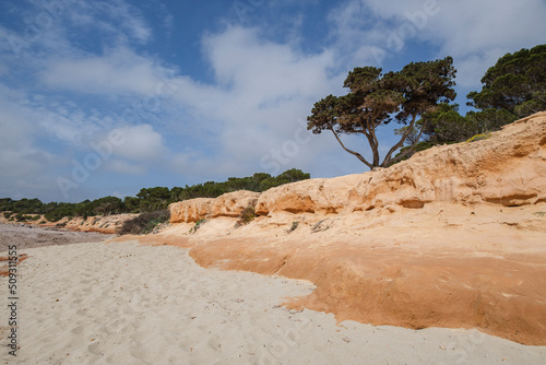 Migjorn beach, Formentera, Pitiusas Islands, Balearic Community, Spain photo