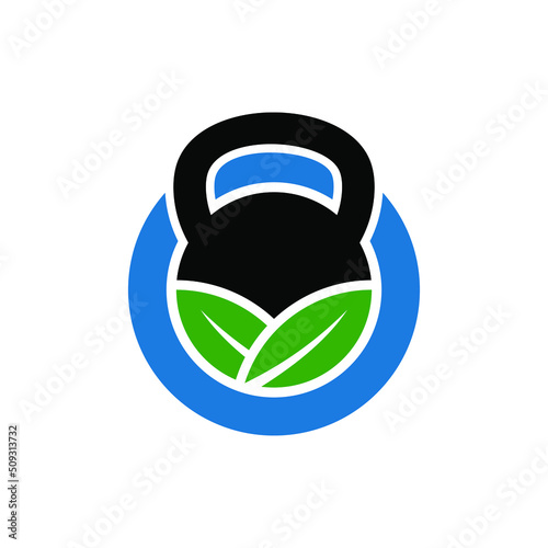 Nature Gym Logo can be use for icon, sign, logo and etc