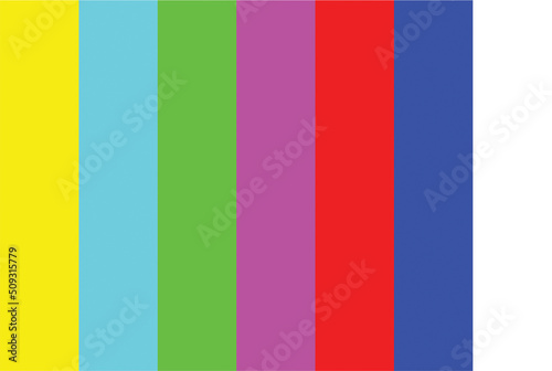 seamless colorful straps in group as no signal tv channel background.
